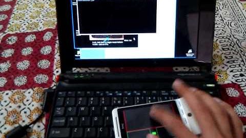 Playing with the RemoteDroid on HTC Hero