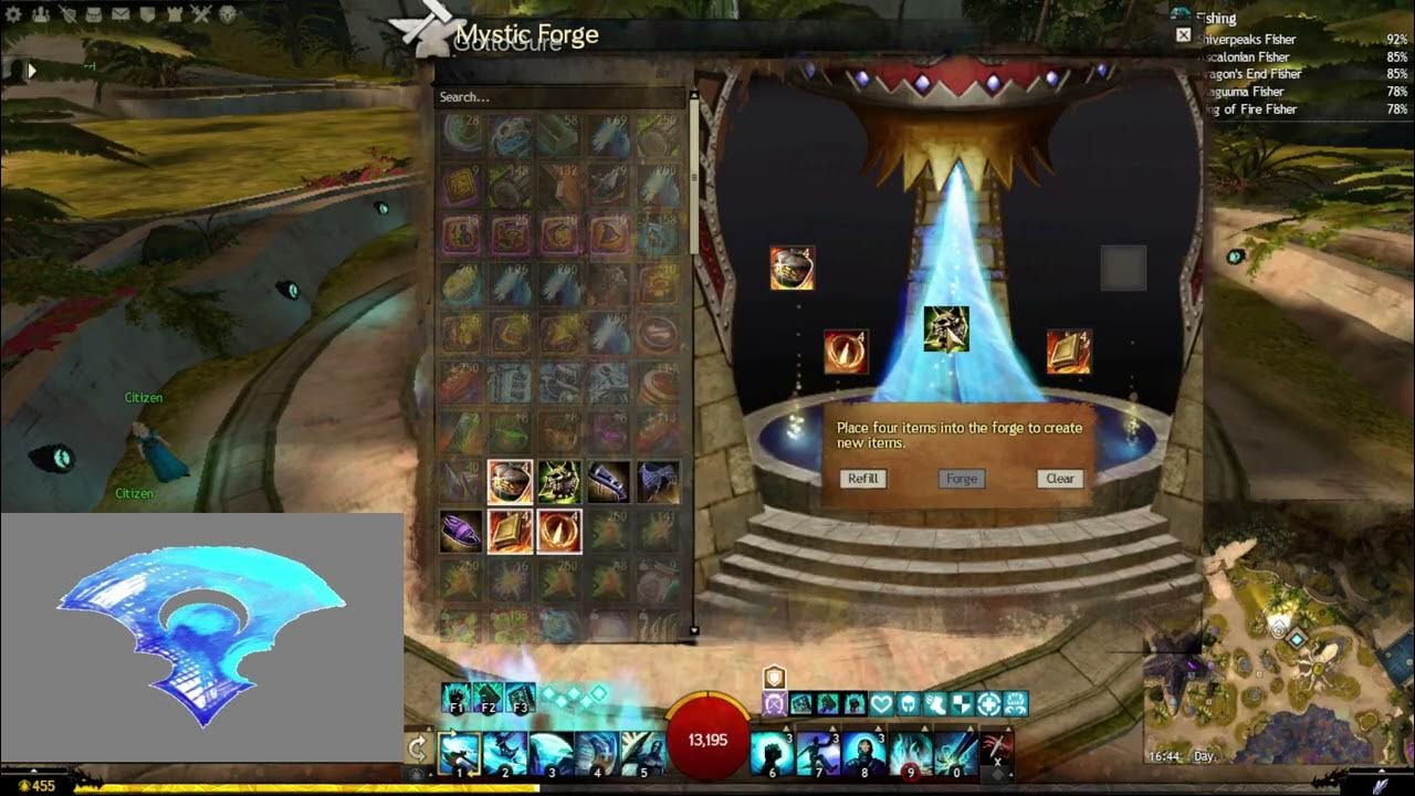 [gw2] crafting legendary armor wvw version. YouTube