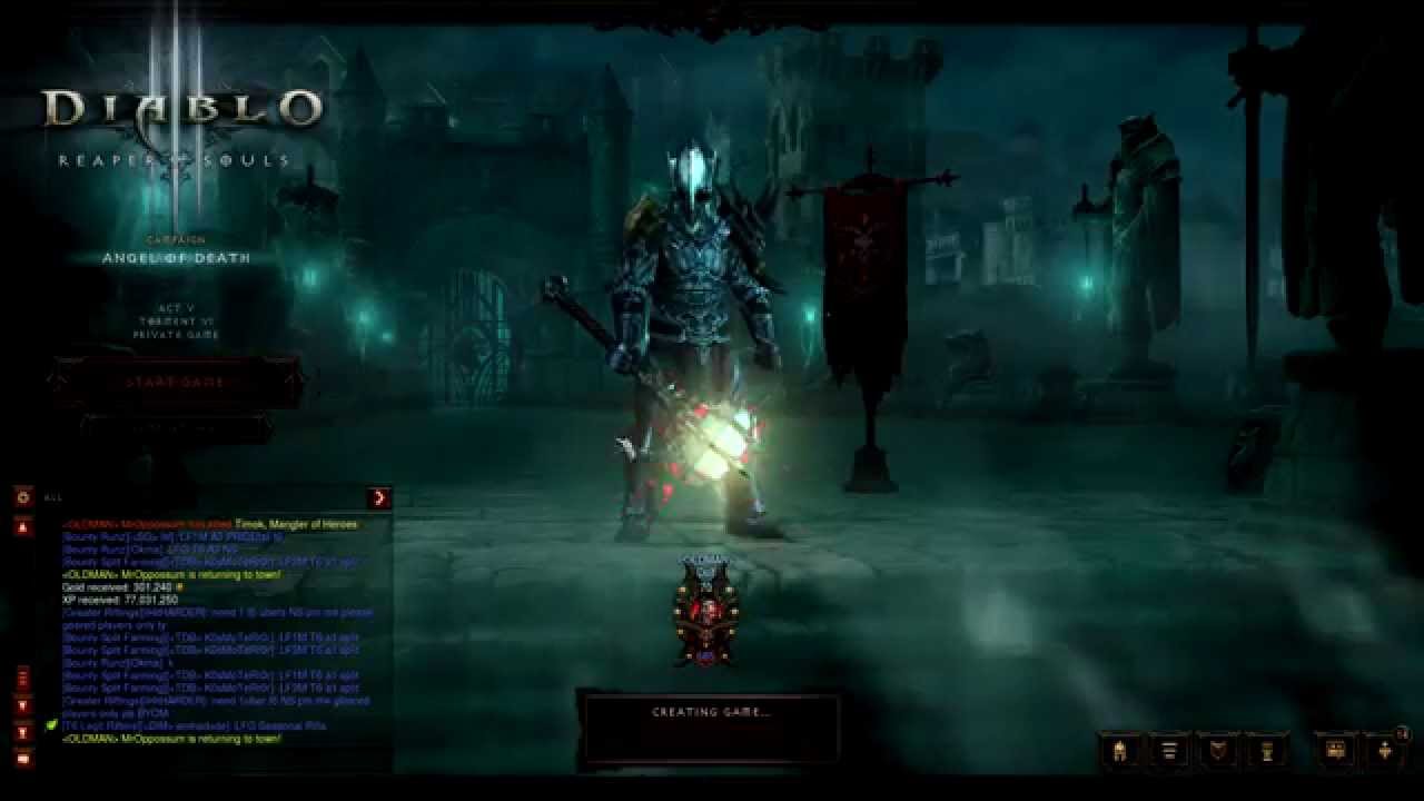 Diablo 3 RoS farming white items debris) for crafting. Method 2