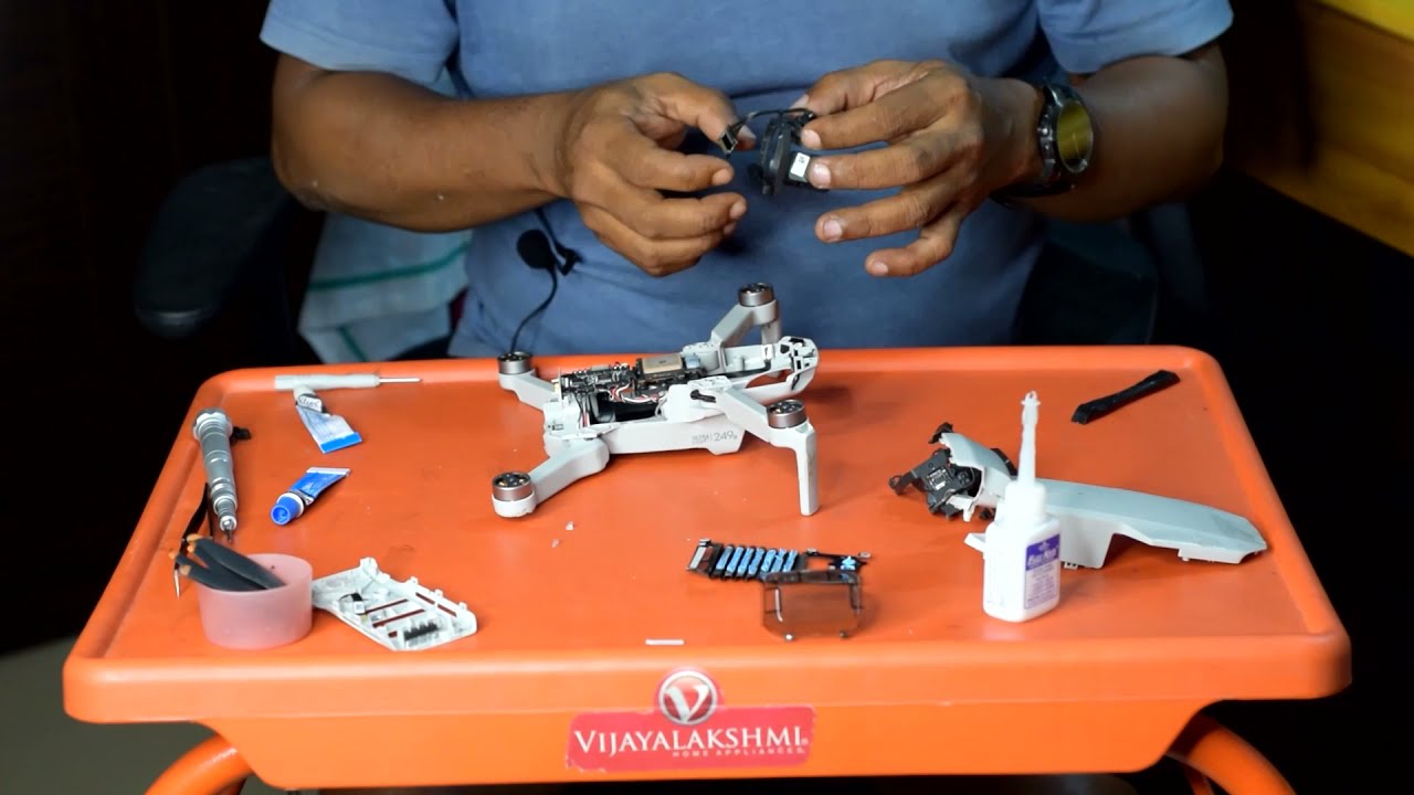 Ремонт DJI Mini 2 после крушения — Часть 1