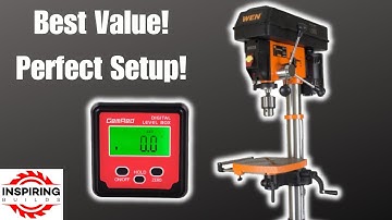 WEN 4214T Drill Press Assembly Insructions and Review (Best Value!)