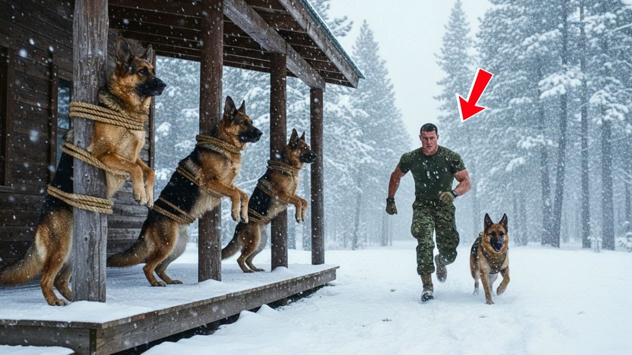Three Dogs Left to Freeze in the Snow — Until a Navy SEAL Followed His K9