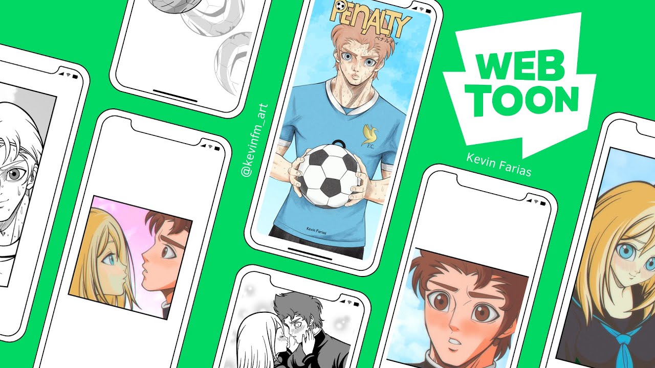 Crea tu propio WEBTOON en Clip Studio PAINT Kevin Farias webtoon 