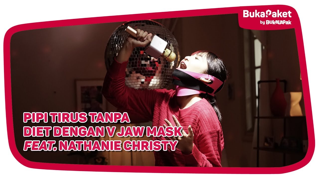Cobain V Shape Jawline Mask, Bikin Pipi Jadi Tirus feat. Nathanie Christy | BukaPaket for Her