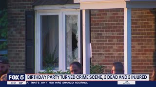Birthday party turned crime scene in Annapolis; 3 dead and 3 injured