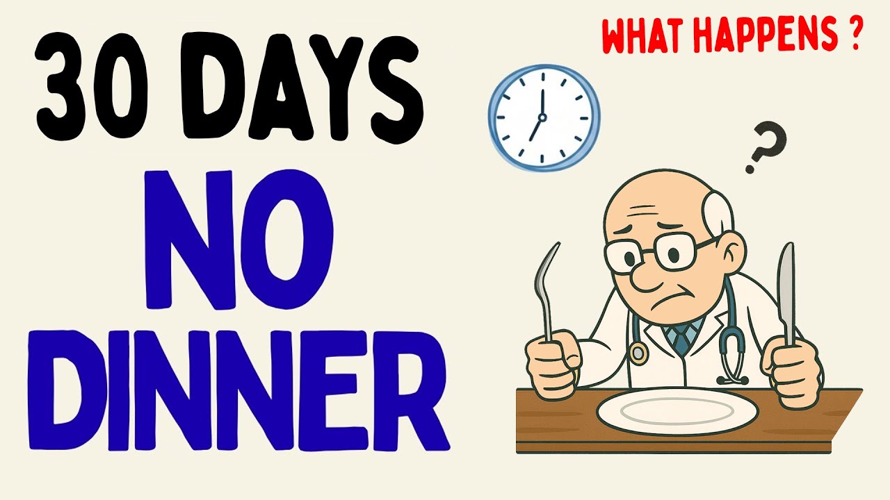 What Happens to Your Body When You Skip Dinner — and What If You Did It for 30 Days?