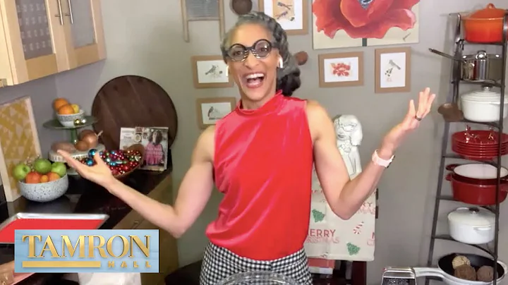 Chef Carla Hall’s Delicious Crumbled Bacon Cheddar Biscuits