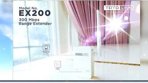 TOTOLINK EX200 300Mbps Repeater
