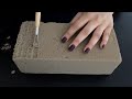 ASMR Dry Floral Foam | Carving, Poking, Tapping, Scratching, Crushing!