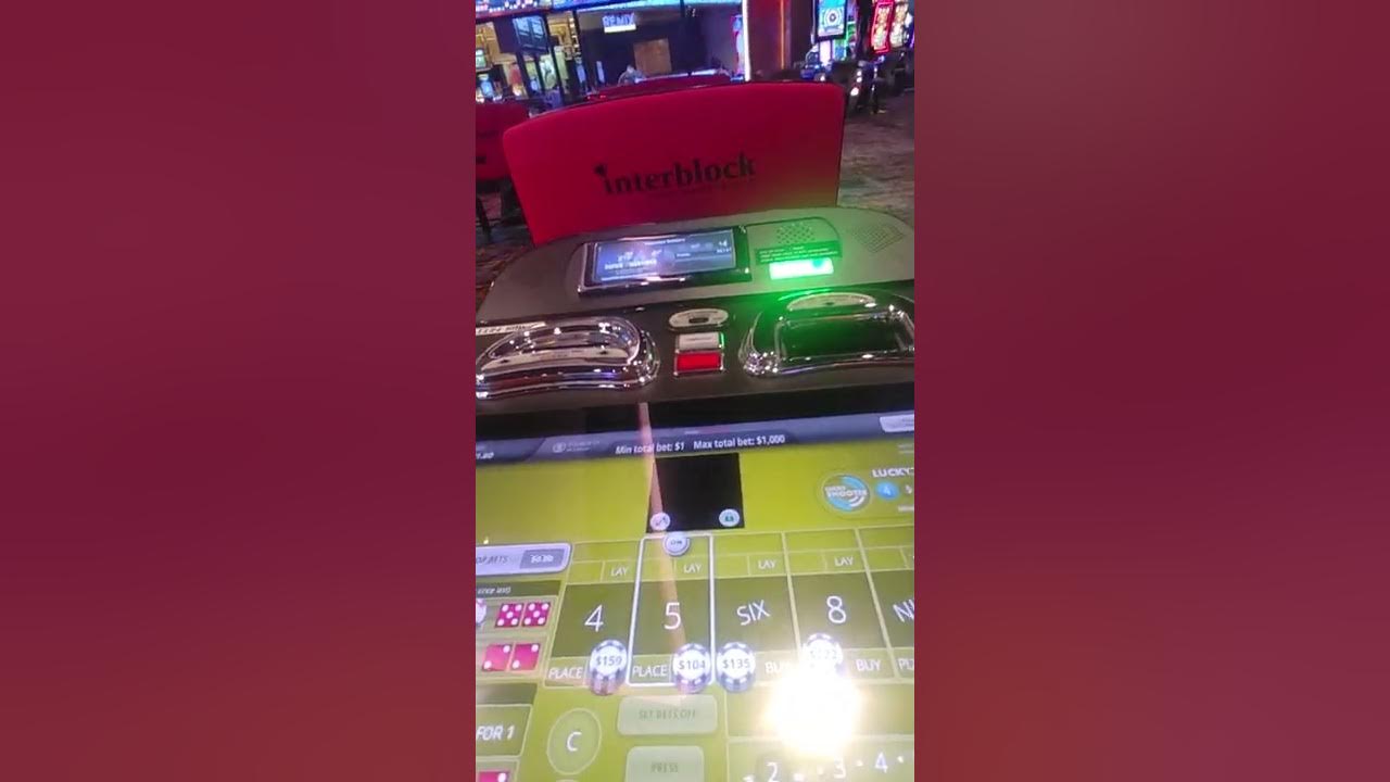 just walked in the strat last Vegas and put 200 in the bubble dice