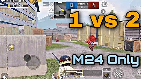 1Vs2 M24 Challenge Play with Friends 😈🔥