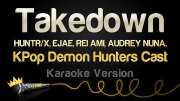 Thumbnail of KPop Demon Hunters Cast - Takedown (Karaoke Version)