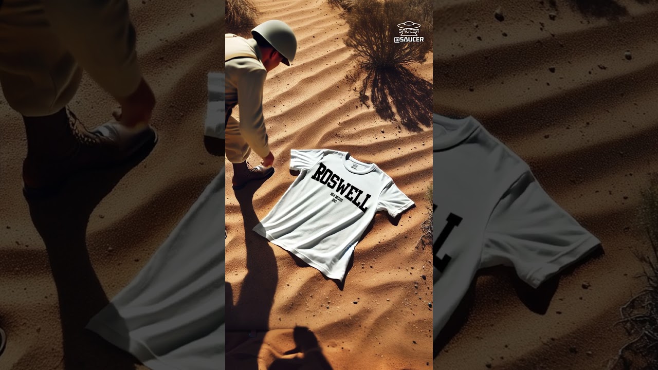 Roswell Tourist T-Shirt by SAUCER