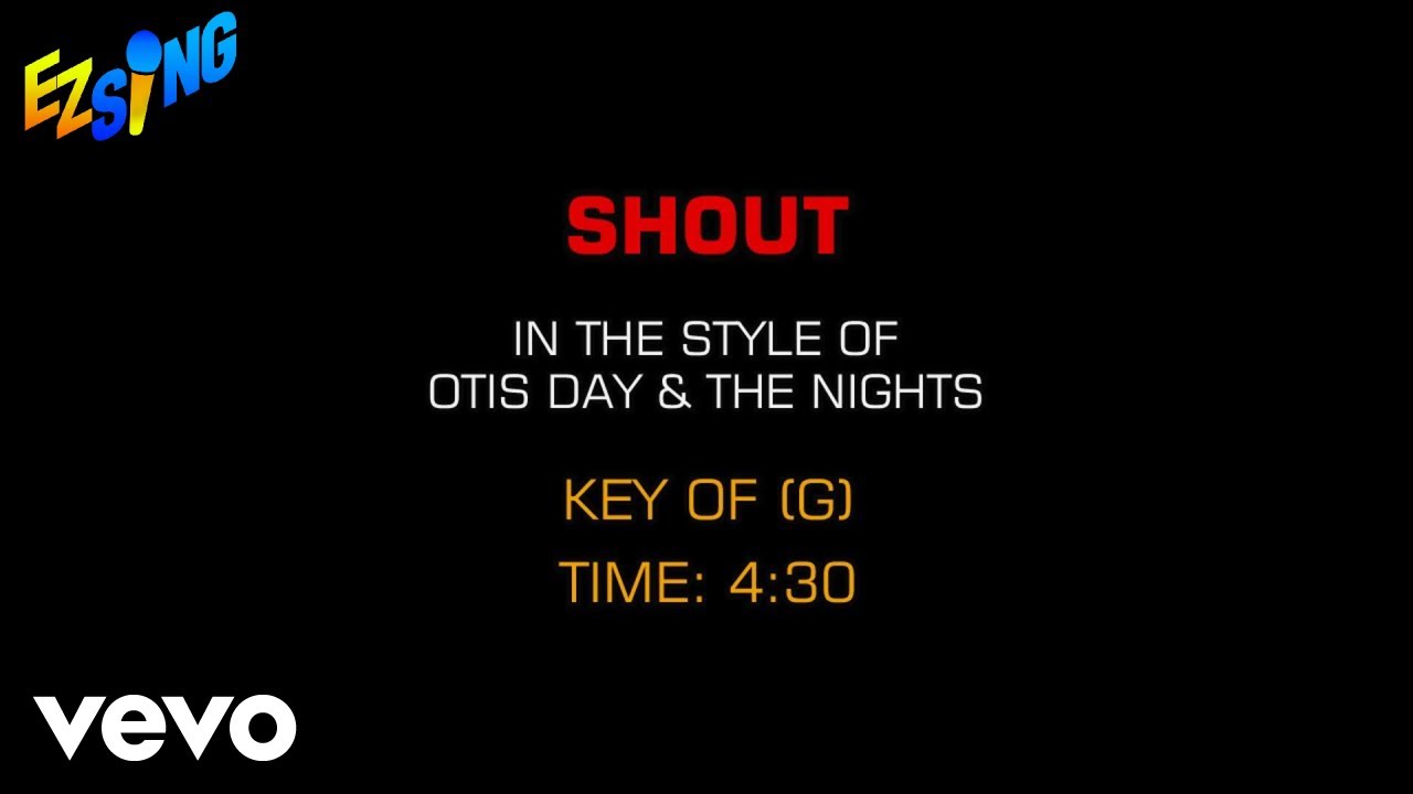 Otis Day The Knights Shout Karaoke EZ Sing YouTube Otis day the knights shout karaoke ez sing youtube