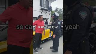 Envious CHP ￼Threatens To Ticket Hypercar Owner | #Shorts
