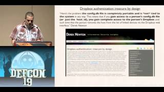 DEF CON 19 - Phil Cryer - Taking Your Ball And Going Home