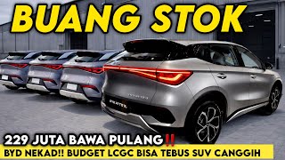 Promo Gila BYD! Stok Lama Mobil Listrik Dijual Murah, Kesempatan Terakhir?!