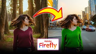 Use Generative Fill Without Photoshop - Adobe Firefly Tutorial