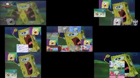 SpongeBob GARY!!! Sparta Antimatter Remix Mega Comparison