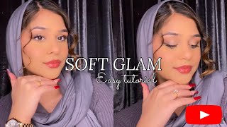 SOFT GLAM MAKEUP TUTORIAL | Zeba Samad