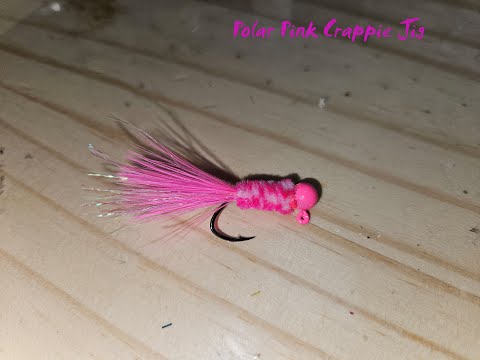 Polar Pink Crappie Jig 