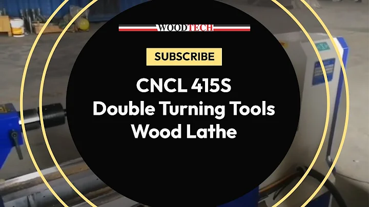 WOODTECH - CNCL 415S - Double Turning Tools Wood Lathe #woodworking #factoryshorts
