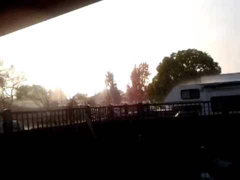Exploding sun