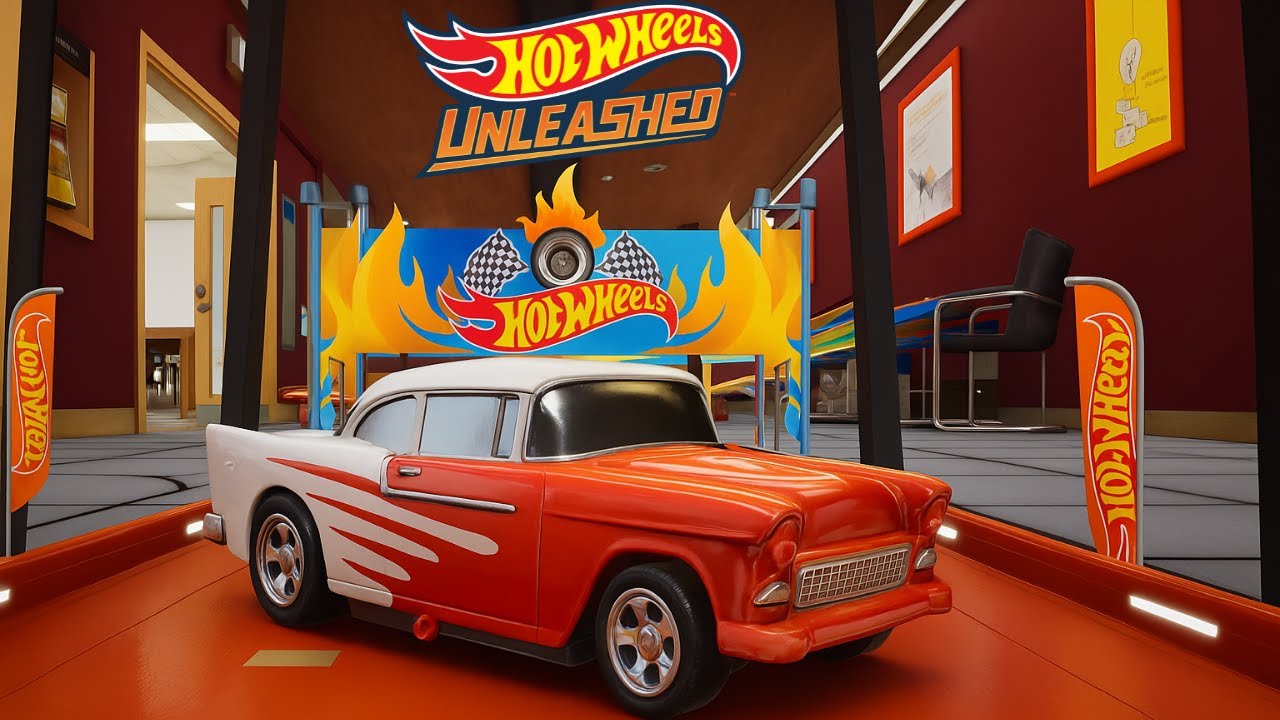 Hot Wheels Unleashed: Exploring 55 Chevy in Hot Wheels City Rumble Tracks