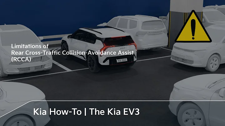 Limitations of Rear Cross-Traffic Collision-Avoidance Assist | The Kia EV3