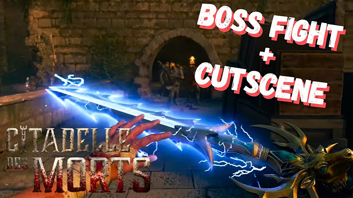 Citadelle Des Morts Boss Fight + Final Cutscene! - Black Ops 6 Zombies