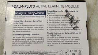 Unboxing ADALM Pluto