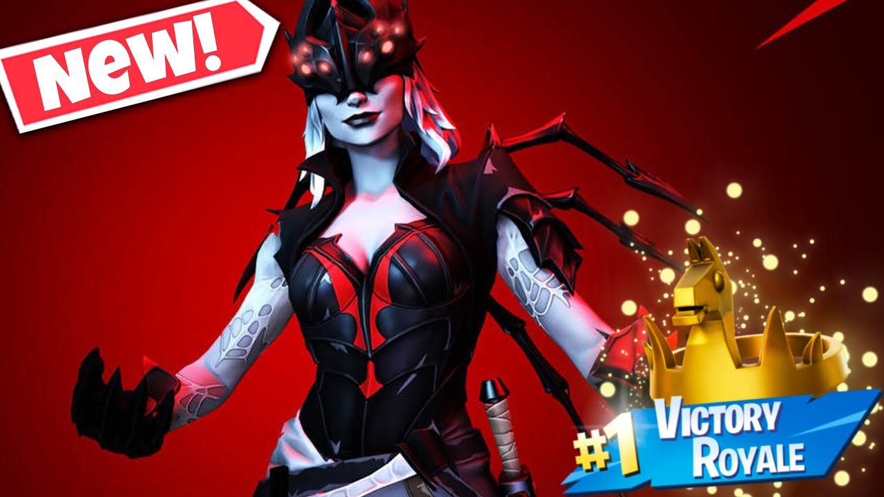 Fortnite Gameplay Arachne Skin Showcase YouTube