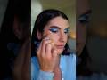 Mermaid Eyes 💙🧜♀️🐚 #makeup #grwm #fullfacemakeuptutorial