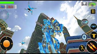 Drone Robot Car Transform Robot Transforming Game  - Android Gameplay FHD screenshot 2