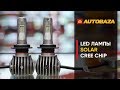Светодиодные LED лампы LED SOLAR H7 6000Lm 50W Cree Chip. Автолампы. Как светят в фаре?
