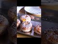 最短で作る！材料4つでカスタードクリームドーナツ作り方✨ #syuncooking