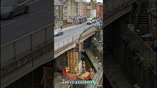 This bridge couldn't hold itself up… until they did this