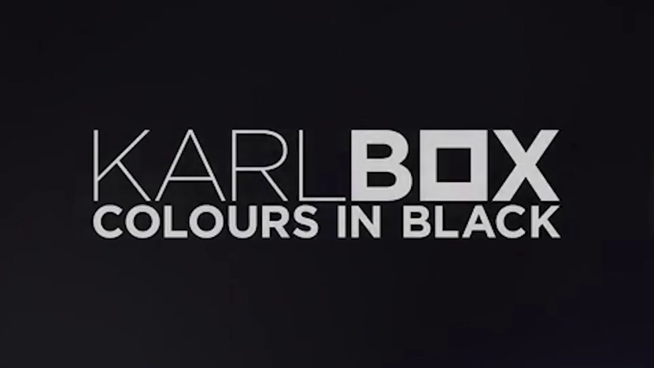 Karl Box - Colours in Black