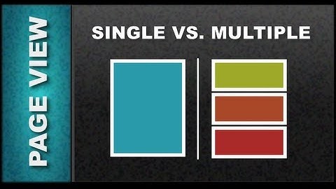 Xara Web Designer 7 Premium - Multipage View vs. Single Page View Lesson 20