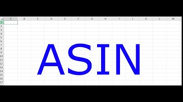 Excelerated Engineering Encyclopedia Entry 017: ASIN()