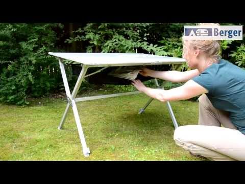 Berger Nera -rullattava pöytä esittelyvideo