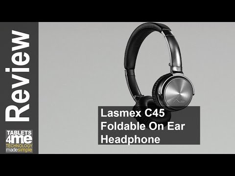 Lasmex C45 Foldable On Ear Headphones
