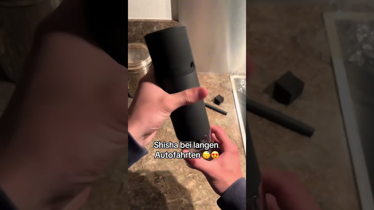 weltweit erste tragbare shisha für überall 🔥 