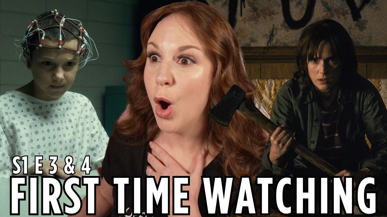 Что она может делать? * Впервые смотрю «Очень странные дела» * 1 сезон, 3 и 4 серии * Реакция