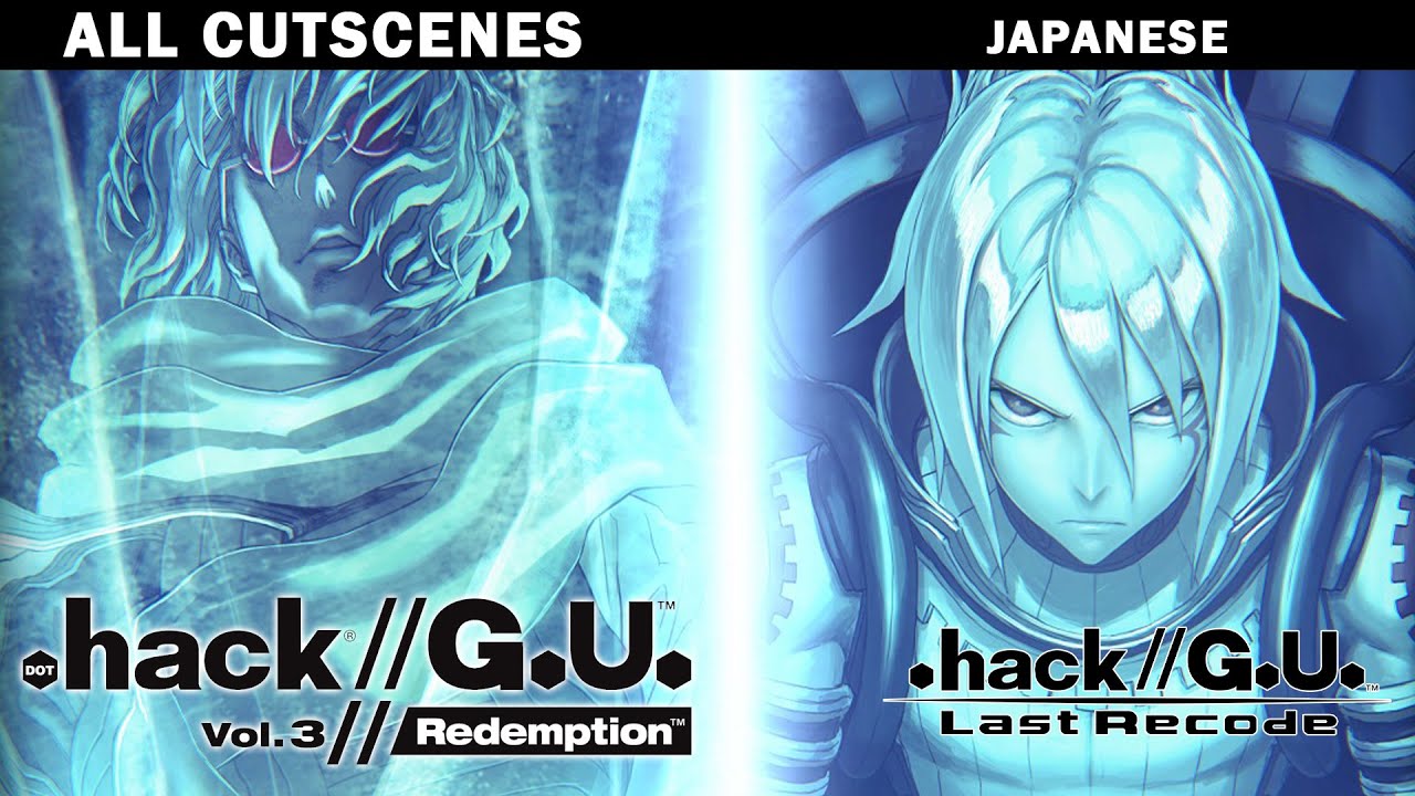 .hack//G.U Last Recode Vol.3//Redemption All Cutscenes - YouTube