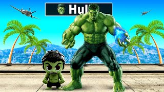 SHINCHAN Got ADOPTED By HULK In GTA 5!