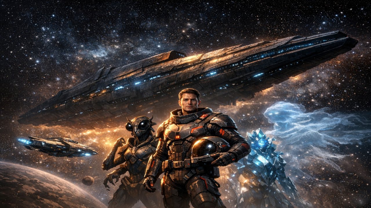 Uma Nave Antiga Encontrada—Só Aceitava o Comando Humano