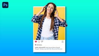 Create a stunning 3D Pop Out Effect for Your Instagram Photos - Photoshop tutorial!