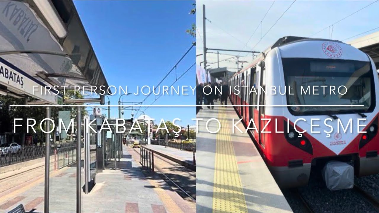 First Person Journey on Istanbul - From Kabataş to Kazlıçeşme