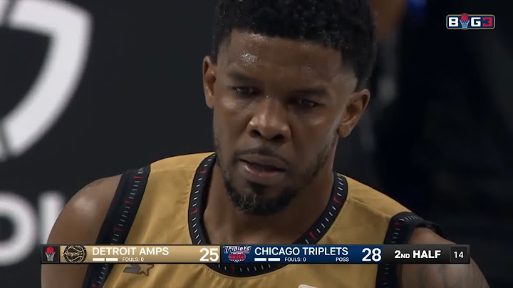 Joe Johnson BIG 3 30 Points (2025 Week 1)